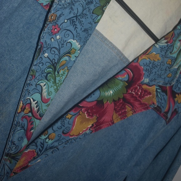 Vintage Hipster AMERICAN PROFILE DENIM JACKET SZ M - Picture 4 of 5